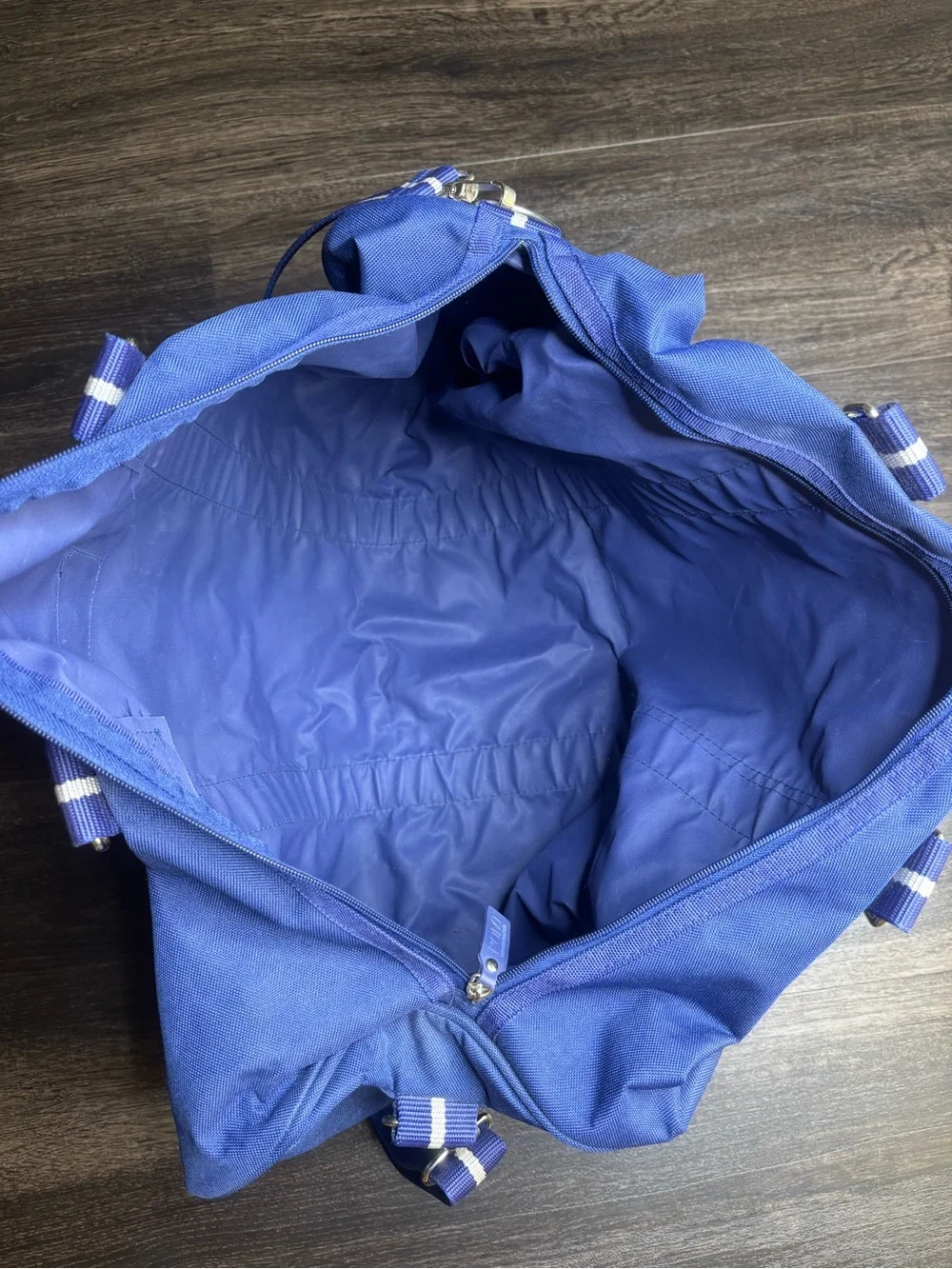 Ralph Lauren Polo Canvas Blue Duffle Bag
